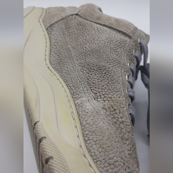 Filling Pieces Gray Leather Sneakers Men's US 11 EU 44 Handcrafted in Portugal - Picture 9 of 10